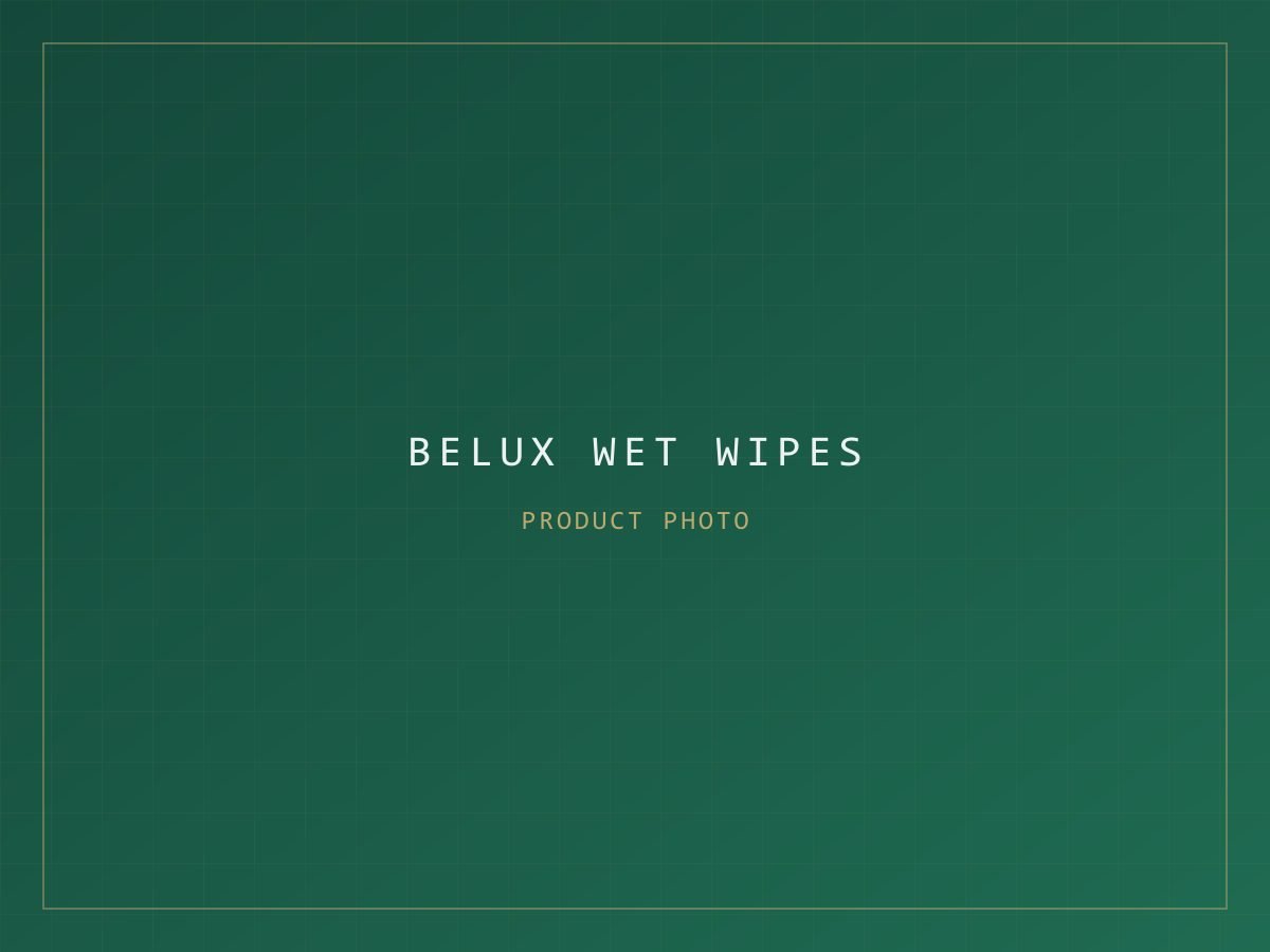Belux Wet Wipes packaging